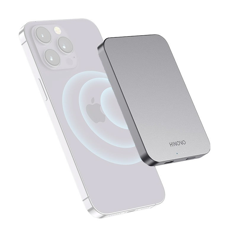 Resigilat - Baterie externa HINOVO MB1-5000 Magsafe Power Bank 5000mAh pentru iPhone
