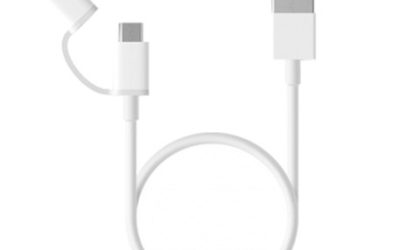 Cablu Micro USB – Type C 2 in 1 Xiaomi 30 cm | Accesorii Trotinete