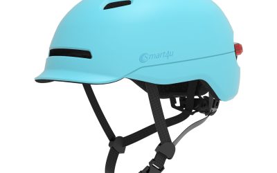Casca protectie Smart4u pentru trotinete și biciclete – Albastru / M