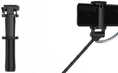 Selfie Stick Xiaomi (wired remote shutter) – Negru | Accesorii Trotineta