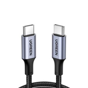 Cablu de incarcare si date UGREEN USB-C Cable Aluminum Case with Braided
