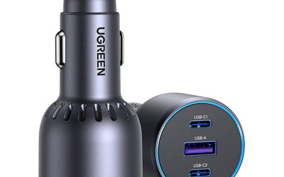 Încărcător Auto UGREEN 75W – Rapid și Sigur