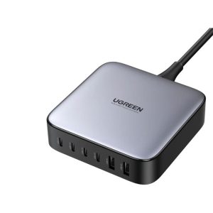Incarcator rapid UGREEN GaN 200W Desktop Charger + cablu USB-C