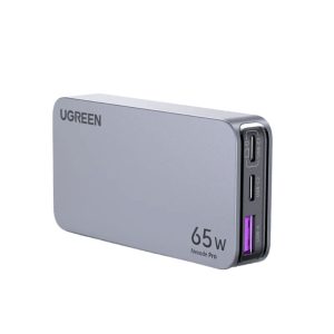 Incarcator rapid retea UGREEN Nexode Pro 65W 3-Port GaN Ultra-Slim Fast Charger X753, 2 x USB C + 1 x USB A, Gri – ofertă, preț și specificații
